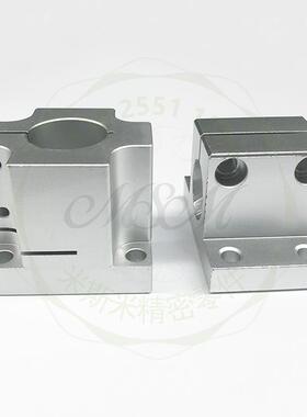 输送线机构功能安装组件底座ZCD01 锁块ZCD11 铝合金支架固定锁紧