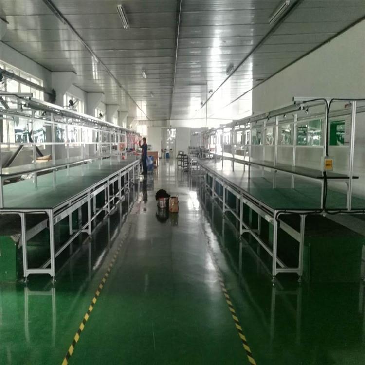 防静电工作台台手机GZTX电打脑维修带灯装配双层包桌车间装配线