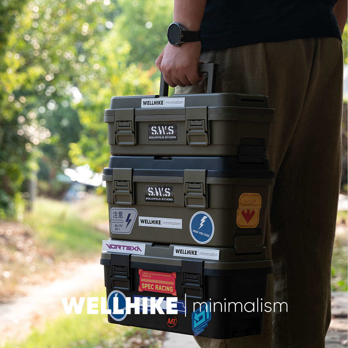 多功能野外作业箱五金收纳双层袋隔板可衔接工具盒户外露营钓鱼手,户外/登山/野营/旅行用品,套锅/户外炊具,淘宝优惠券,粉丝福利购,淘宝优惠卷