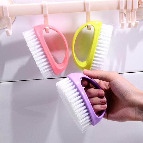 Colorful Egg-Shaped Cleaning Brush - Multi-functional Home L