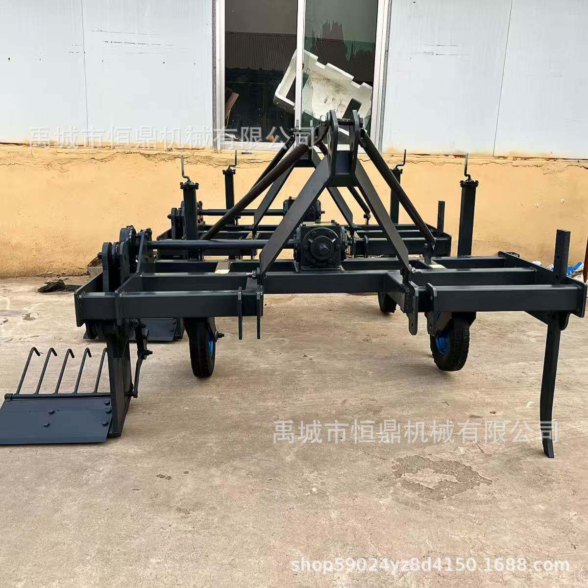 加重双梁双刀款大葱收获机大姜收收割机械