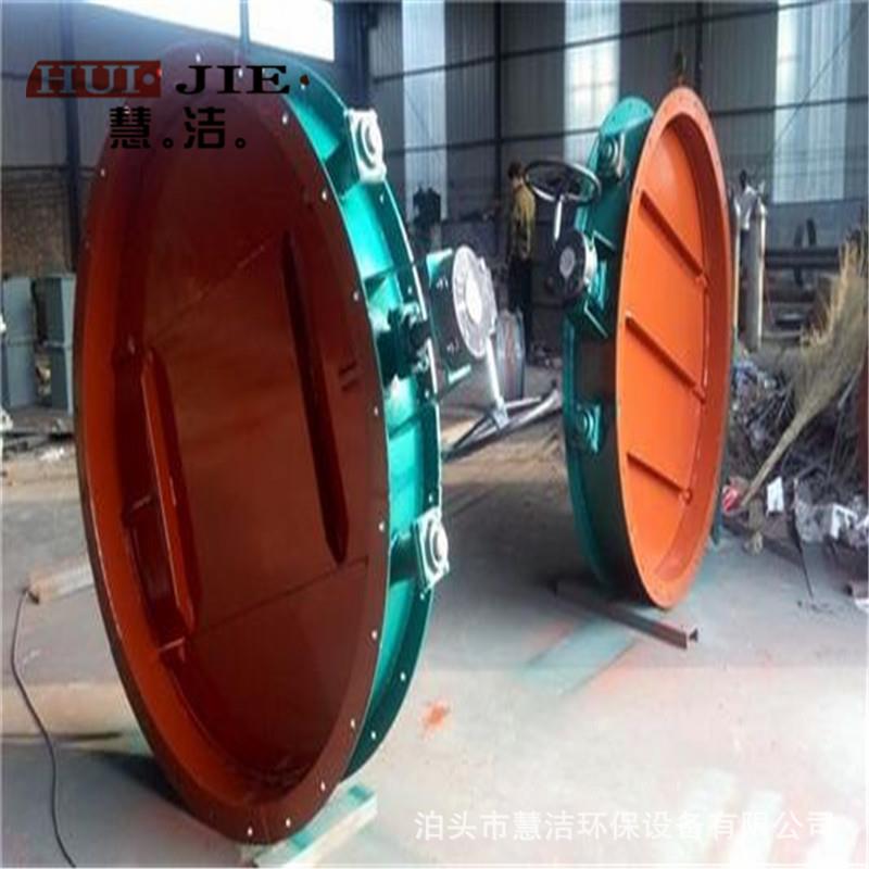 矩形百叶蝶阀气动翻板通风蝶阀配对法兰冷风阀风道风阀碳钢焊接