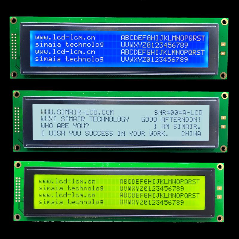 lcd4004字符屏 4004液晶屏 5V 40*4显示屏模块 LCD4004点阵屏3.3V