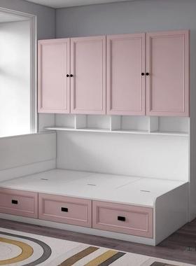 定制儿童床榻榻米床衣柜单一体侧柜床储书柜床床小户型1.2m98210人物