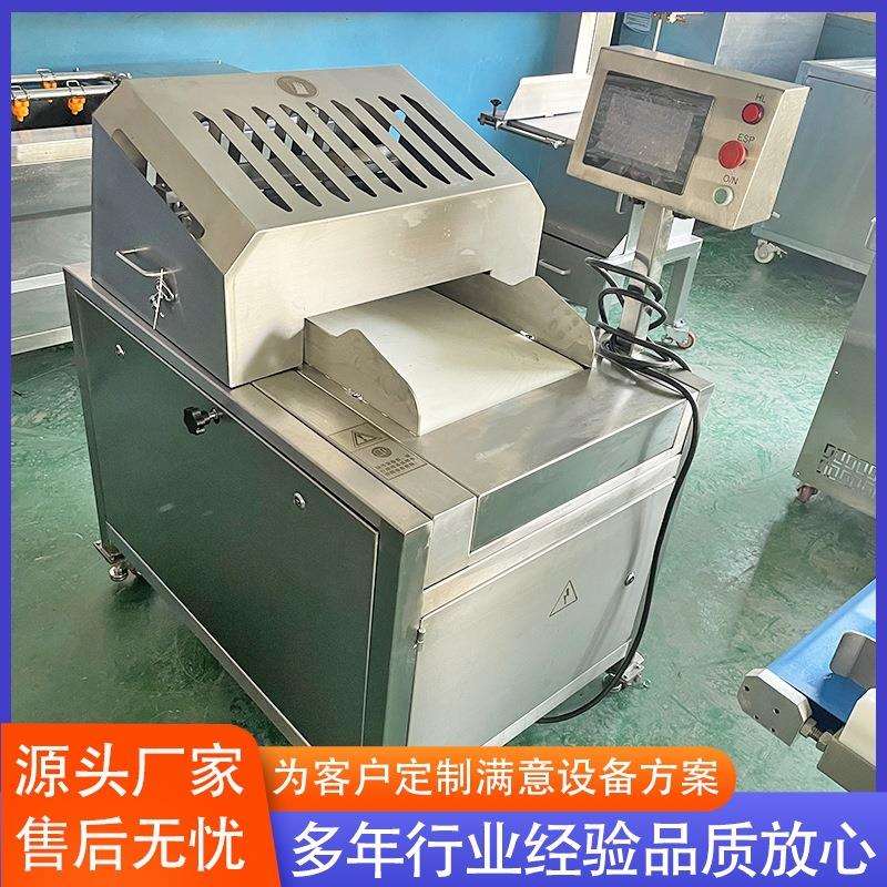 新鲜猪肋排切条切块机 小型黄焖鸡块切割机 多功能剁块机设备