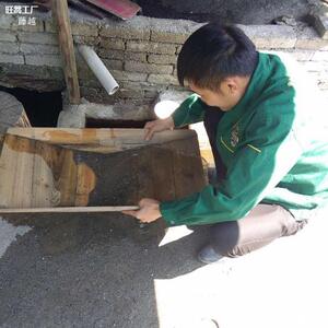 手工樟木淘金盘筛沙洗金盆小型河道人工洗盘沙金砂工具初学者