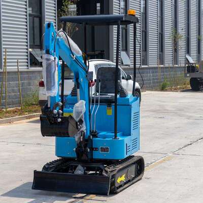 出口德国迷你excavator 1500KG柴油履带挖掘机 破碎锤抓木夹挖机