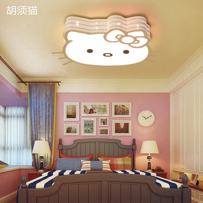 儿童N1108房灯吸顶卡通卧室灯男孩孩女房间温灯馨浪漫简约幼儿园