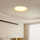 侘寂风嵌入式 LED预埋无边框吸顶吊顶灯客厅卧室天花灯 石膏天光灯