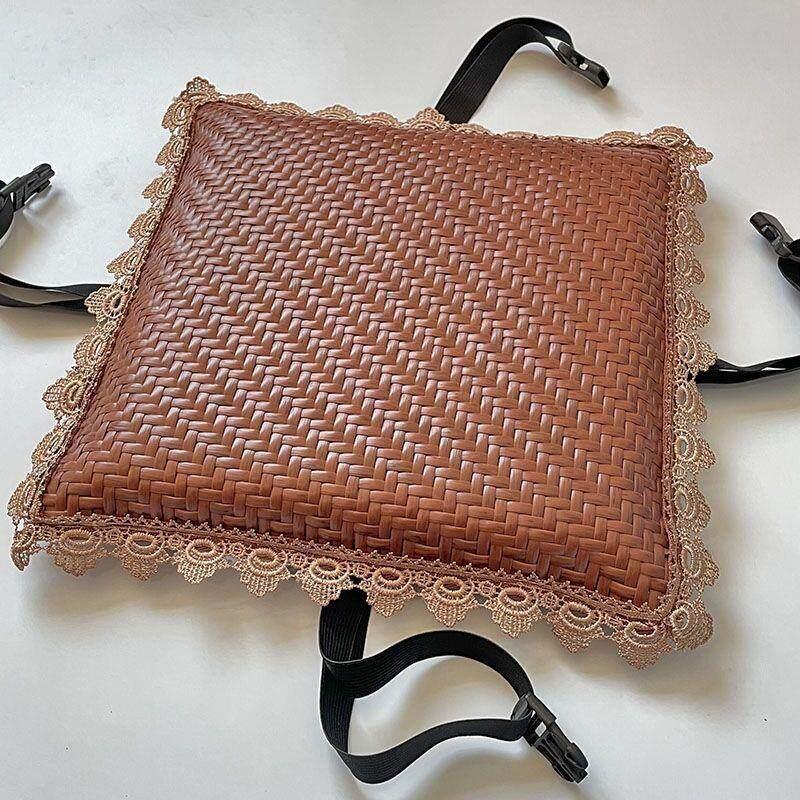 电久子厂凳子凉垫子工上班坐服装厂员工专用坐垫透气屁垫夏季竹垫