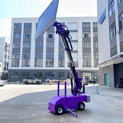 智能多功能弧度玻璃安装真空吸盘车吸石材电动翻转搬运机械车WSR