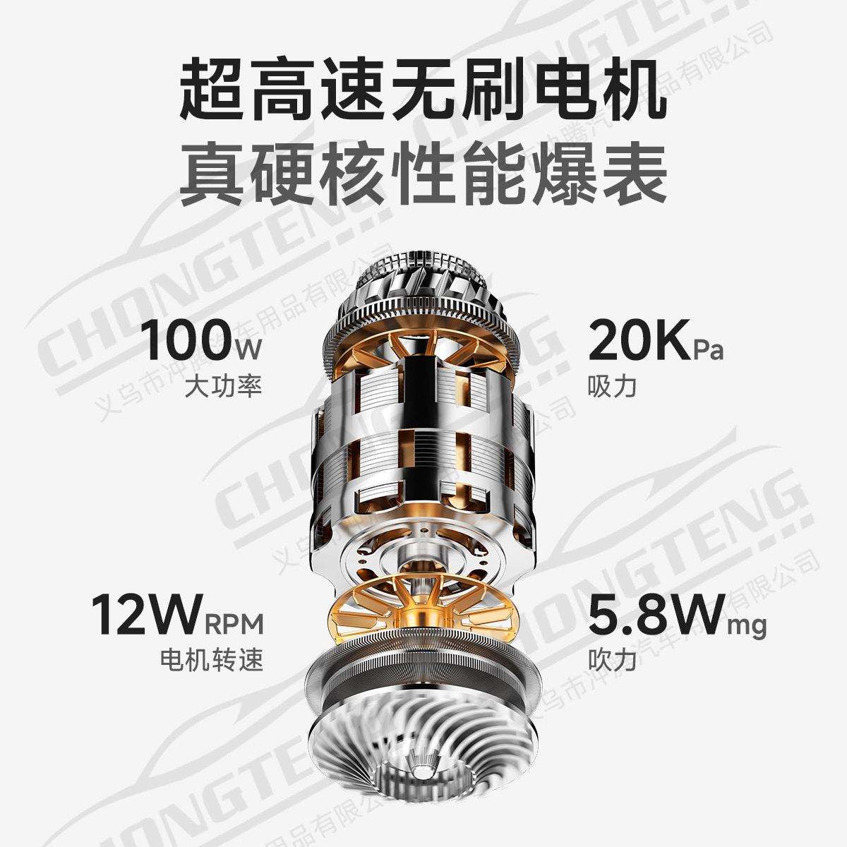 车载吸尘器超强一吸HTV大力汽持车手小型家用吸尘器吸吹体机