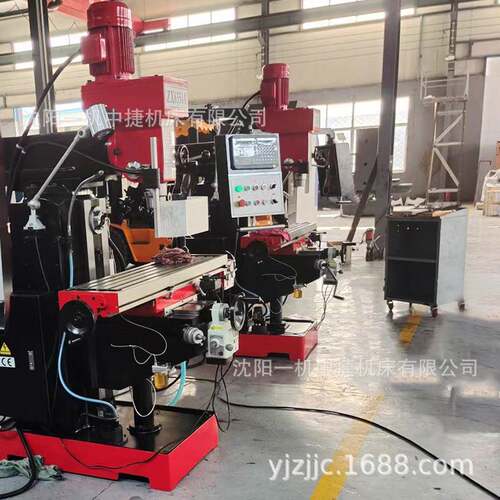 沈阳一机ZX650A钻铣床立卧两用自动打孔十字工作台钻铣床通用