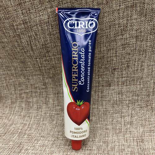 Cirio意大利进口茄意欧优选浓缩番茄膏130g番茄酱意面薯条用0脂肪