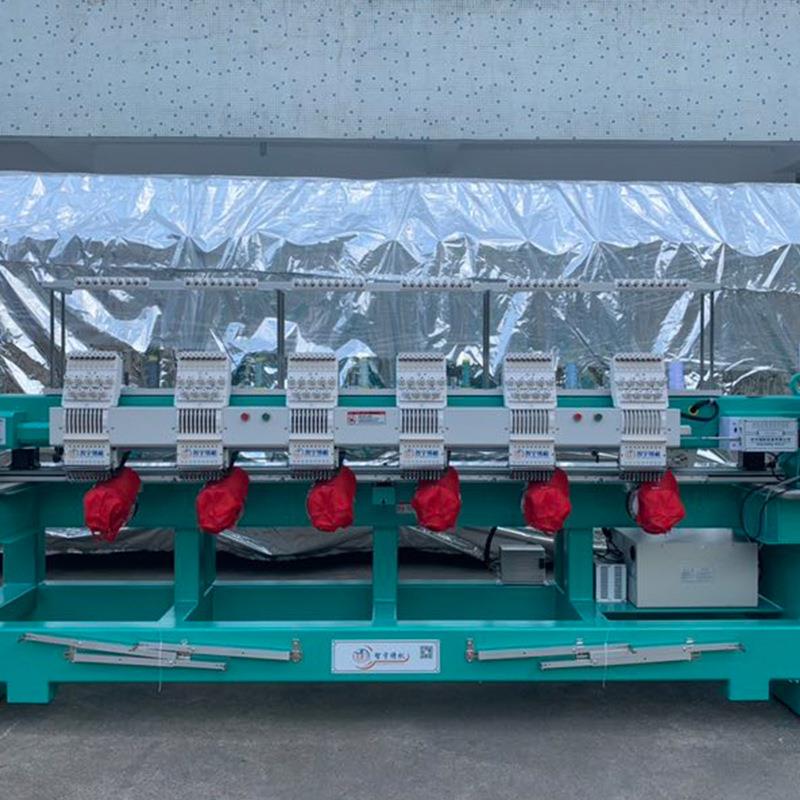 多功能电脑帽绣机全自动多头针绣花机平绣成衣电脑刺绣机马头机