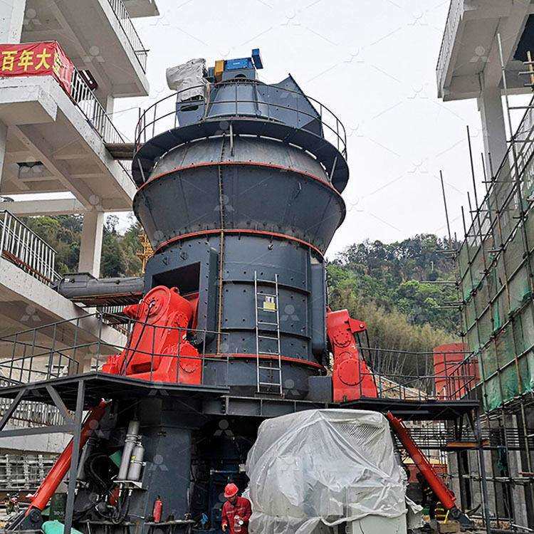 石墨立式磨机石油焦粉碎车间图片热销黑龙江的立式磨粉机