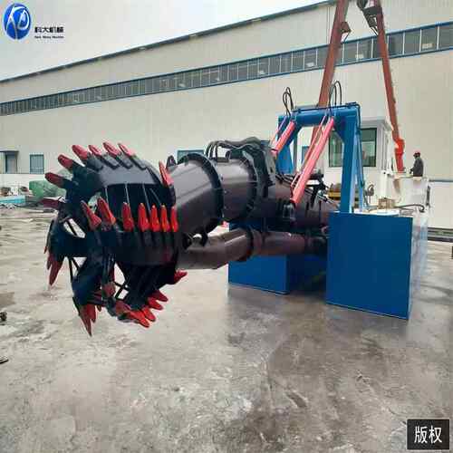 寸绞吸6船 浅水河船道港口码头清淤 绞吸式挖KD-450泥船抽械沙机