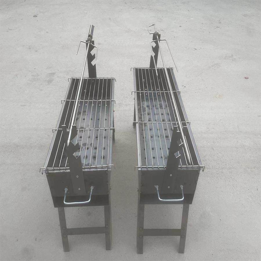 2025新款烧烤炉户外大型木炭烤兔烤羊腿新型家用可携式野外烧烤架