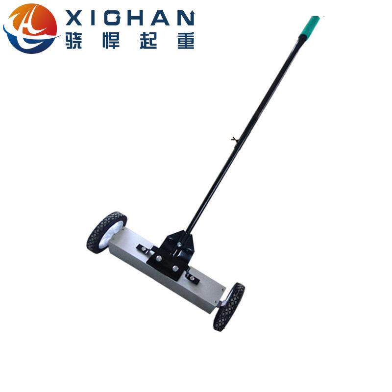 地面磁力清道夫拾铁器车间铁销清理车强磁工具手推除铁吸铁车