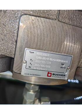 布赫双联齿轮泵100035841QX83-200/51-100/53-040R446-6-G