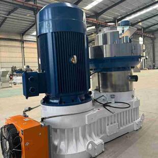 直型销生物质燃料颗粒机56001秸秆木煤炭压块成型全套备设屑