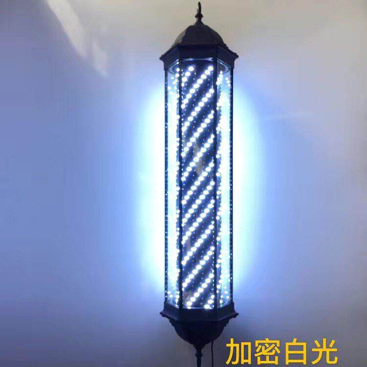 美发转灯led贴片灯珠户外防水玻璃发廊标志灯复古挂墙理发店灯箱