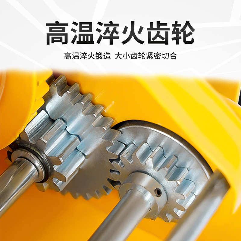 成华手摇绞盘双向自锁式小型升降葫芦牵引起重吊机绞车手动卷扬机