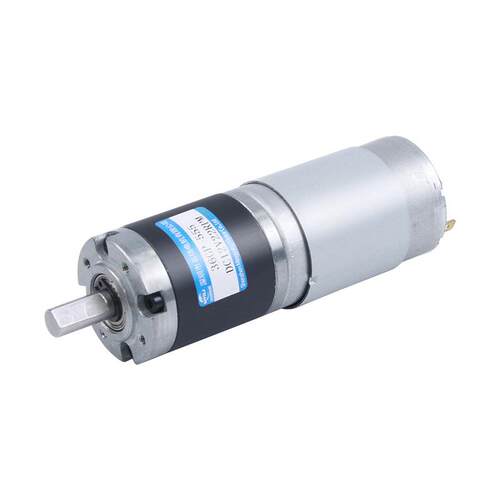 行星齿轮直流减速电机12v24v电动机厂家直供36mm555微型低速马达