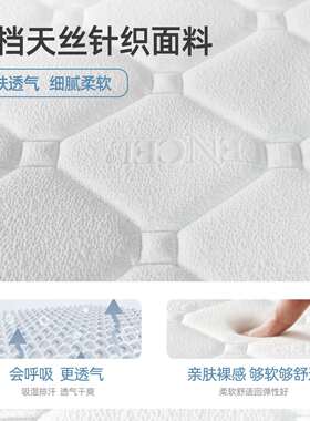 加厚家用蓝色边侧加密整网弹簧床垫 招投标工程用酒店床垫席梦思