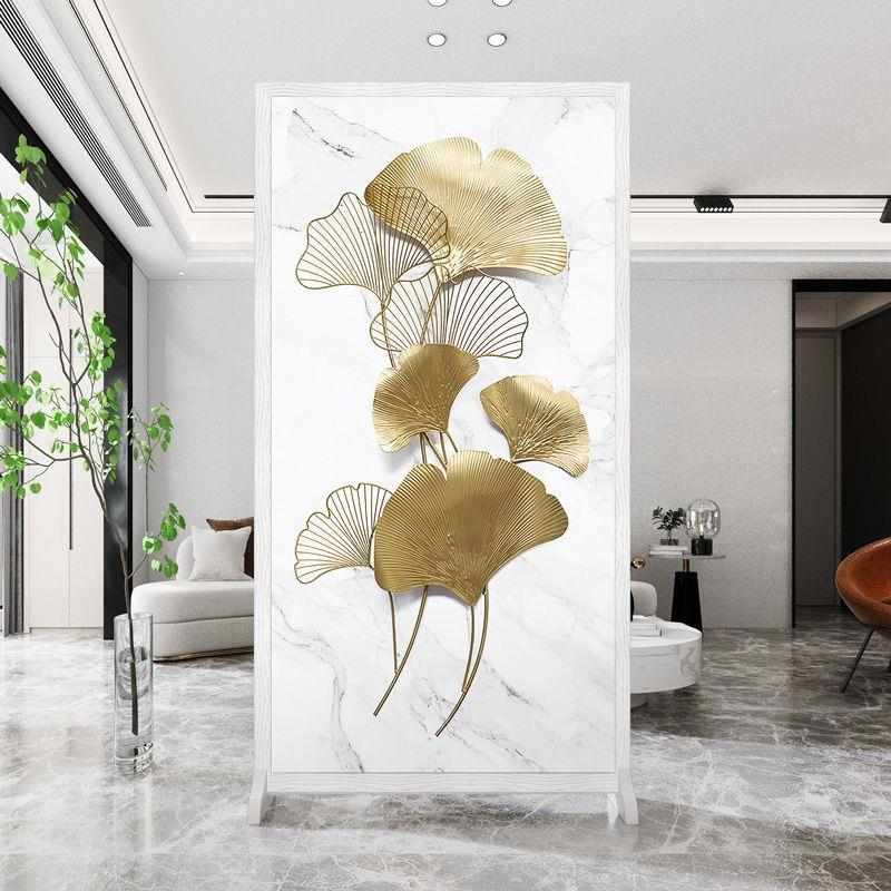 屏风隔断北欧现代简约进门客厅卧室遮挡玄关移动家用过道屏障座屏