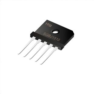 三相整流桥堆SGBJ2508 SGBJ 封装印字 YFW SGBJ2508t 佑芯微