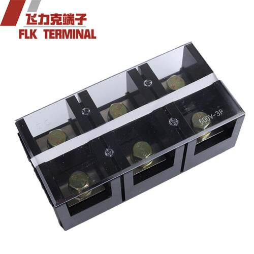 厂家直销大电流接线排TC-6003连接器柜体用3位大电流接线端子