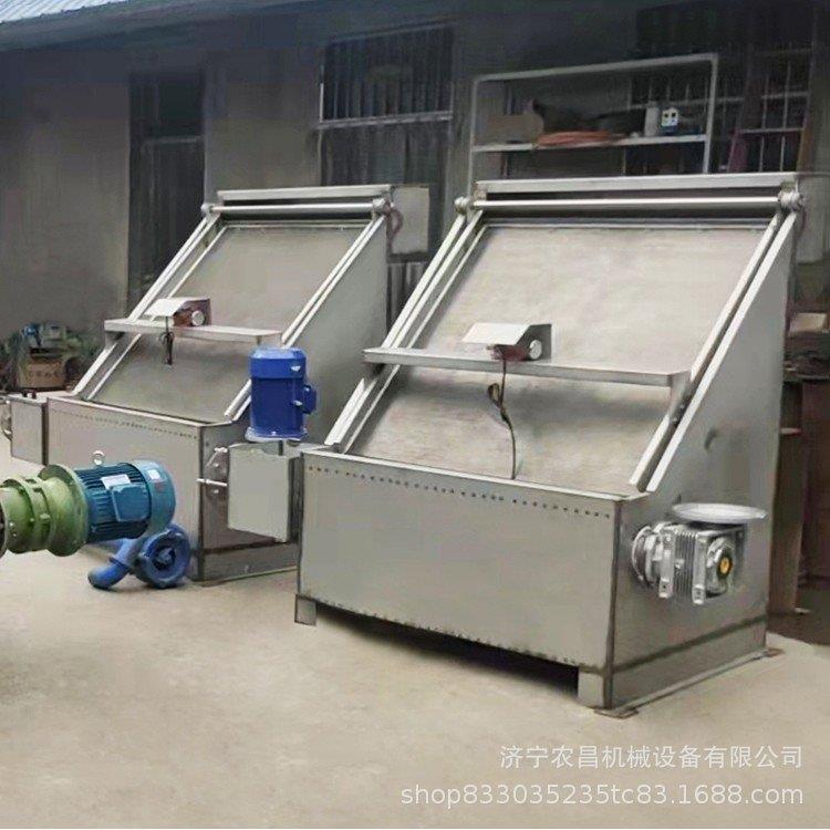供应斜筛式干湿分离机螺旋泔水酒糟豆渣脱水机肉鸡粪榨粪机
