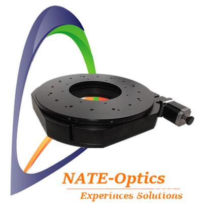 NT05RA400M电动旋转台实验室回转工作台角度台步进电机控制高精度