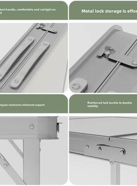 Outdoor storage folding table Portable Camping and Picnic ou