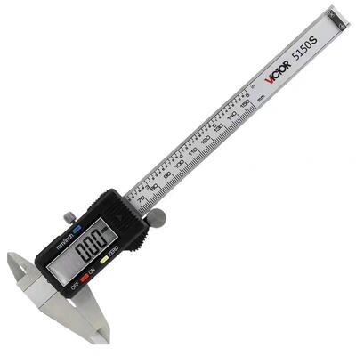 VICTOR胜利不锈钢数显游标卡尺VC5150G/5200G/5300G高精度公制尺