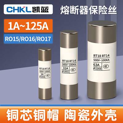 R015熔断器芯子10X38陶瓷保险丝管RO15 16 17熔芯RT18 10 32A500V