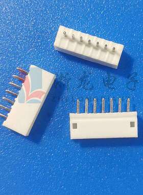 接插件ZH1.5-7P直插端子1.5-7A直针座 180度条形连接器 1000只