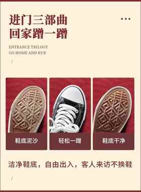 入户门地垫2脚0门25新款家用门口地毯进门卫间垫可OZJ裁剪垫生防