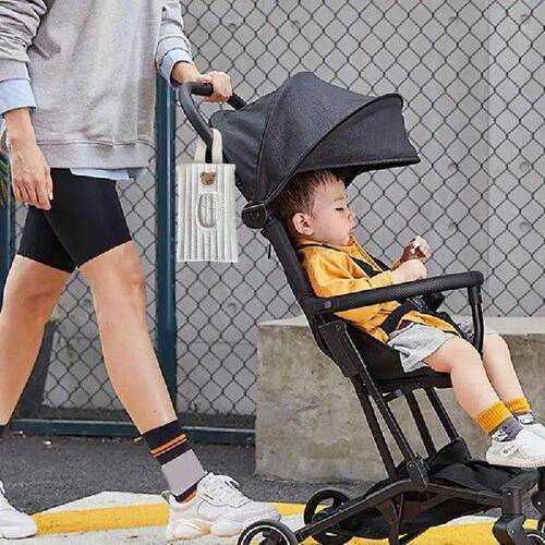 Baby Stroller Tissue Holder Cute Tissue Pull-Out Bag For