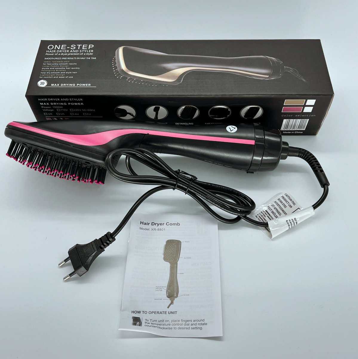 二合一吹风梳负离子吹风机卷直干湿两用直卷发器热风梳厂家,个人护理/保健/按摩器材,卷/直发器,淘宝优惠券,粉丝福利购,淘宝优惠卷