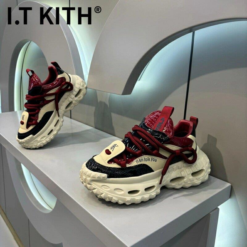 I.T KITH老爹鞋2025秋冬加棉保暖百搭时尚休闲鞋轻奢潮鞋运动鞋