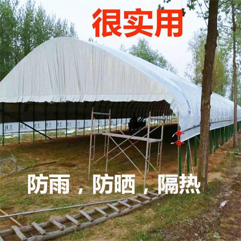 塑料加厚薄膜养殖大棚PE黑白膜隔热膜反光防晒食用菌塑料膜防老化