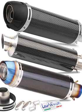 摩托车碳纤维改装排气管黄龙600/ZX6R/Ninja400/春风/凯越321rr