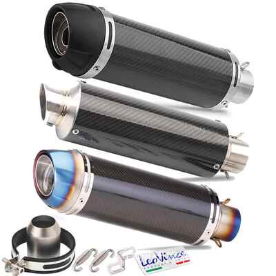 摩托车碳纤维改装排气管黄龙600/ZX6R/Ninja400/春风/凯越321rr