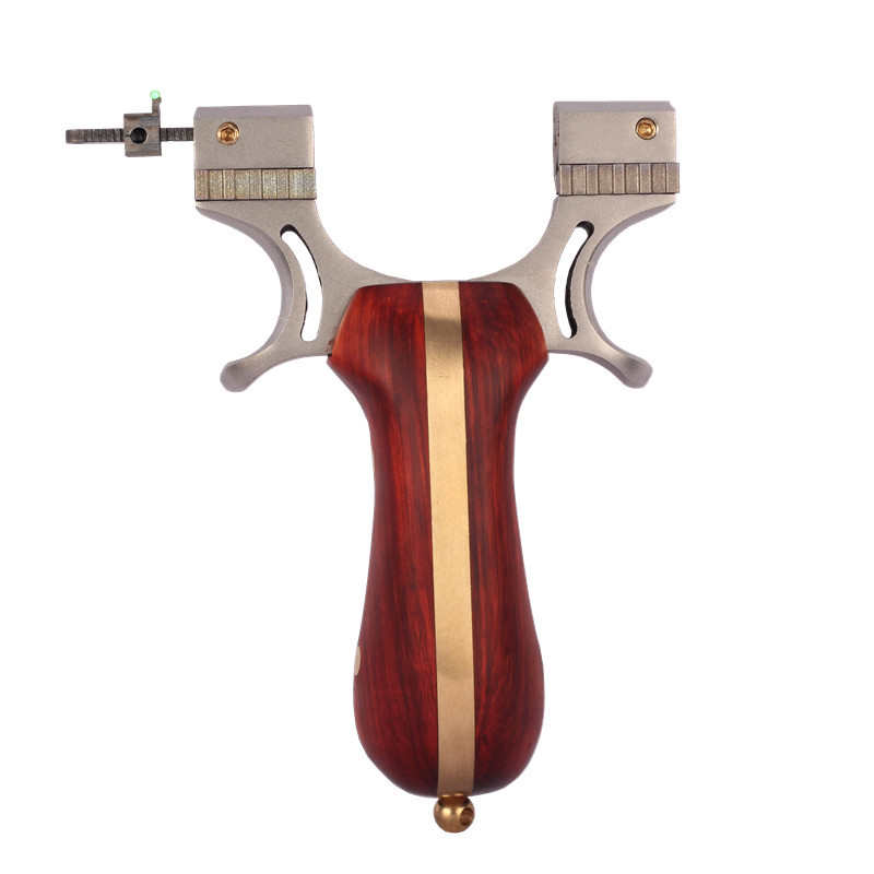 不锈钢新款侧滑快压锁龙追龙竞技弓扁皮竞技 钛合金推拉上皮筋