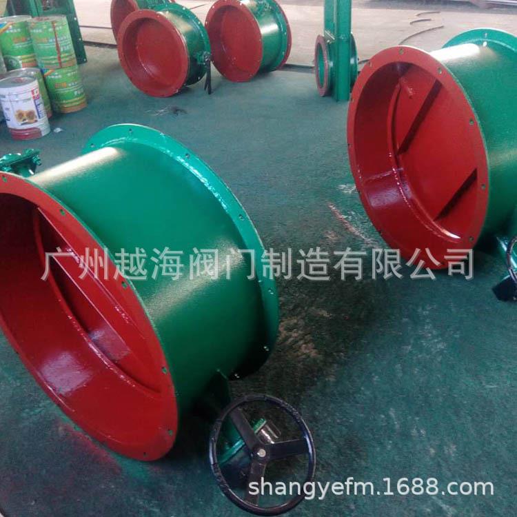 供应 手动通风蝶阀 dn500碳钢烟气管道手动蝶阀手动百叶风门
