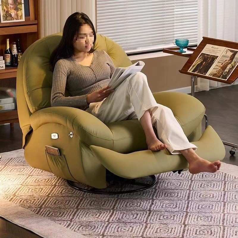 太空电动懒人沙发头等休闲舱摇摇椅可躺可睡多功能家用单人按摩椅