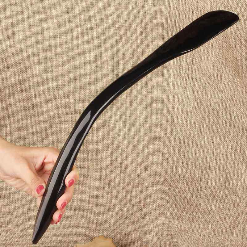 正品牛角络拍子摩器拍打身经捶全背器敲按打锤家用颈椎肩颈养生拍