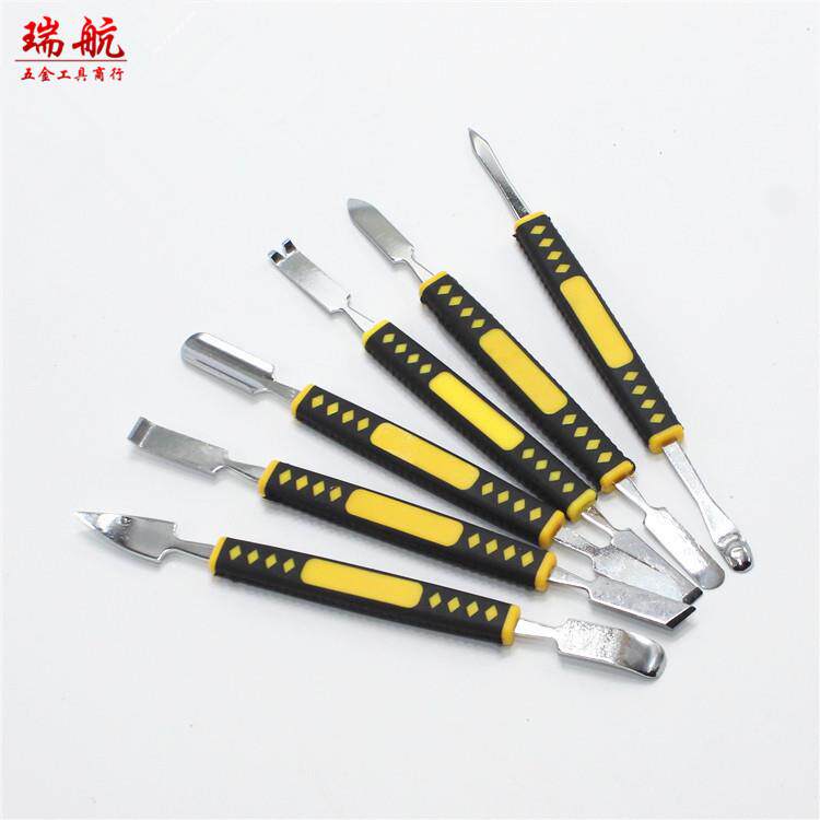 厂家直供手机开机工具金属撬棒注塑加硬电脑棒开壳工具撬杠套装